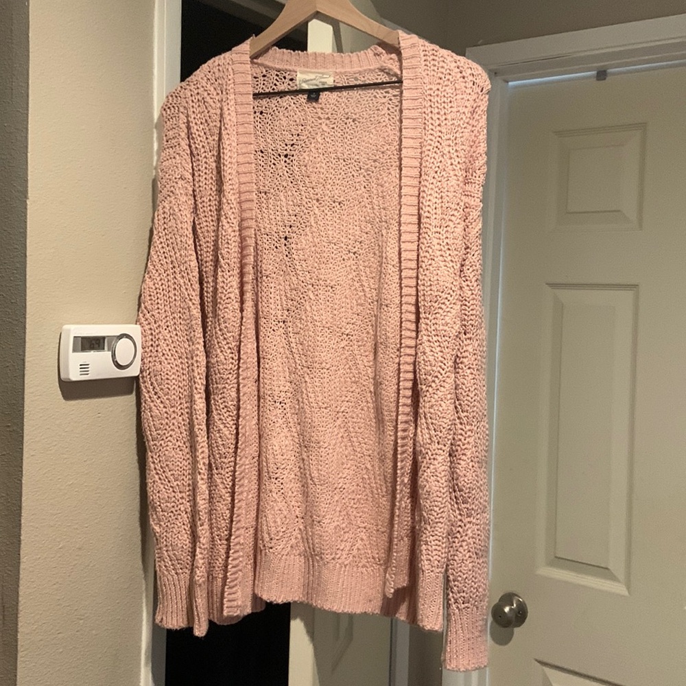Pink Cardigan